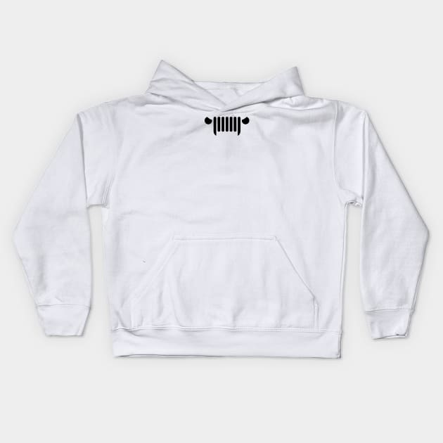 Mean Jeep Kids Hoodie by VonStreet